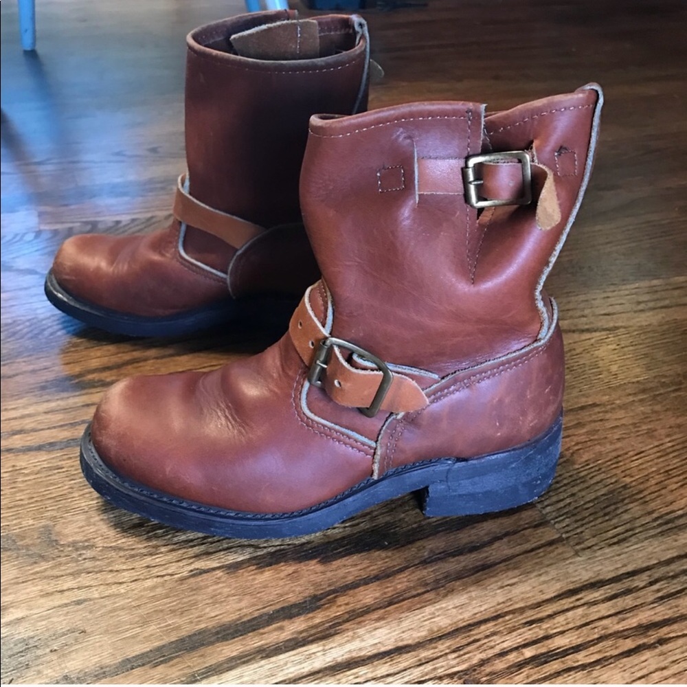 Vintage 1960’s leather Moto riding style boots